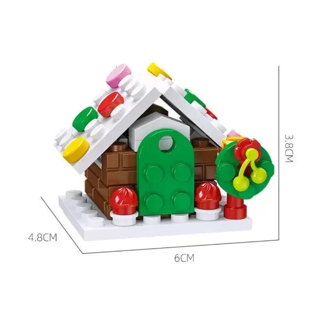 Weihnachts-Actionfiguren Bausteine Spielzeug Weihnachtsmann Rentier Bausteine Spielzeug Geschenk