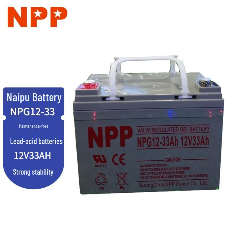 NPP NPG12-33AH 12V33AH UPS/EPS Maintenance-Free Gel Battery 12V 33AH