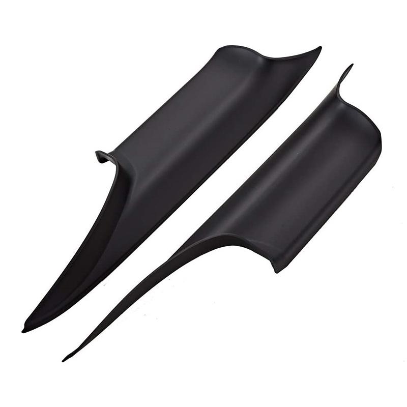 DT08 for BMW- 7 Series F02 2008-2014 Door Pull Handle Covers, Rear Door Handle Carrier Trim Cover Kit, Left+Right Rear