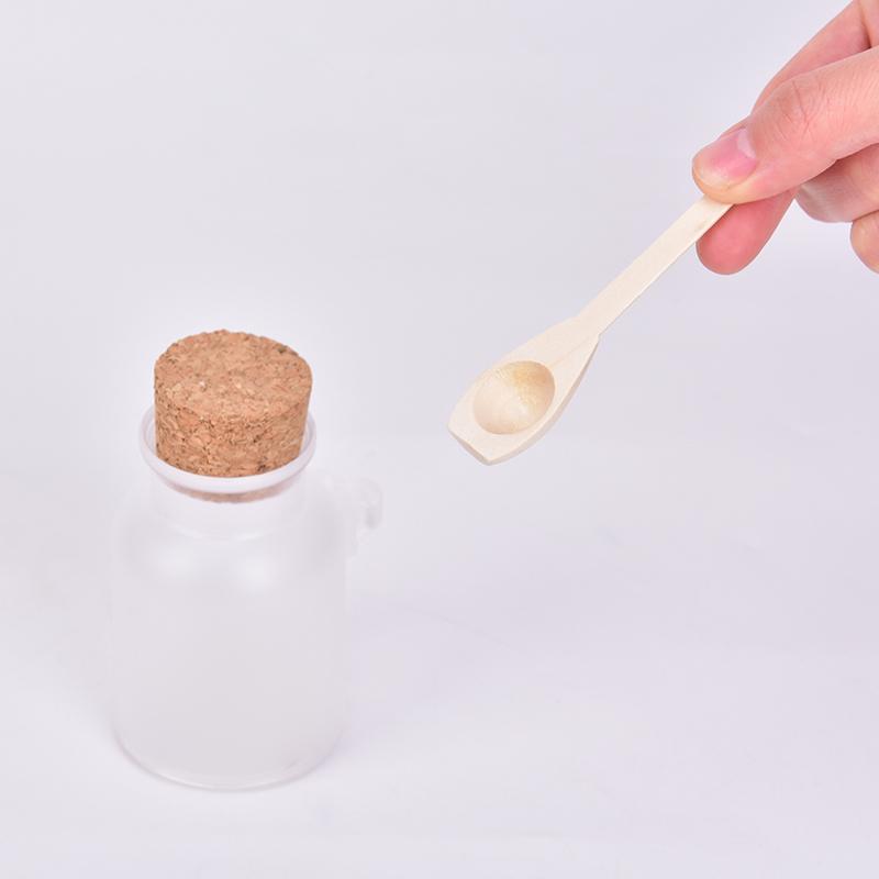 1Pcs Plastic Empty Bath Salt Bottle Cream Cosmetic Jar Cork Jar Container Cork