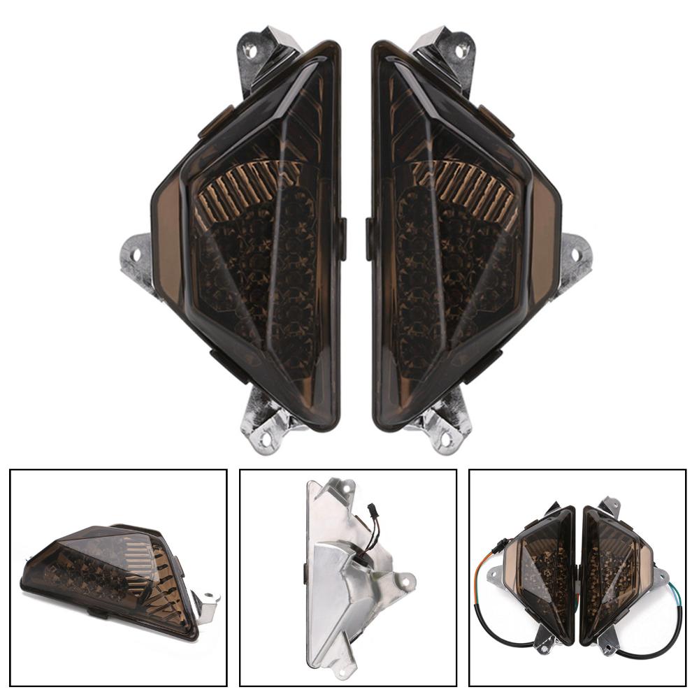 LED Front Turn Signal Light Lamp For KAWASAKI NINJA 250 300 400 650 1000 EX650