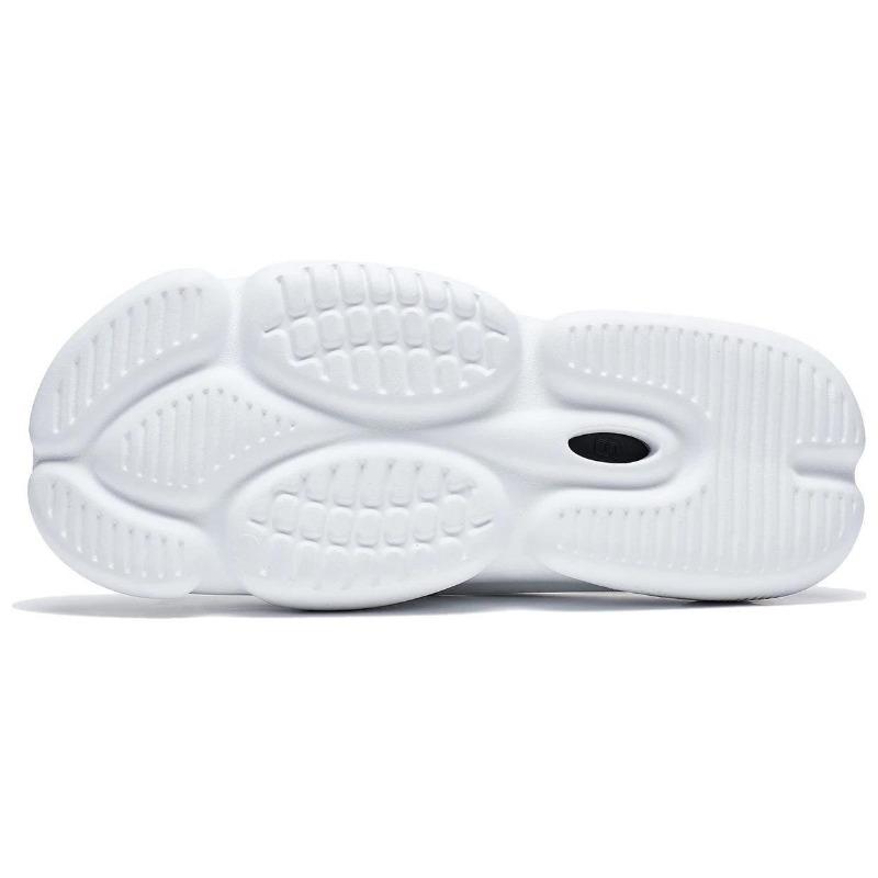 Li-Ning BADFIVE Slide Men's EVA Slide Slippers White Black ABTT003-1