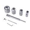 Concrete Hole Saw Kit Masonry Hole Saw 30 40 50 65mm (1-3/16"-2-9/16") for Concrete Cement Brick Stone Hole Saw Set