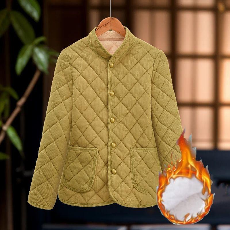 Autumn and Winter Cotton-padded Clothes, Cotton-padded Clothes, Plus Velvet, Casual Thickened Warm Jackets