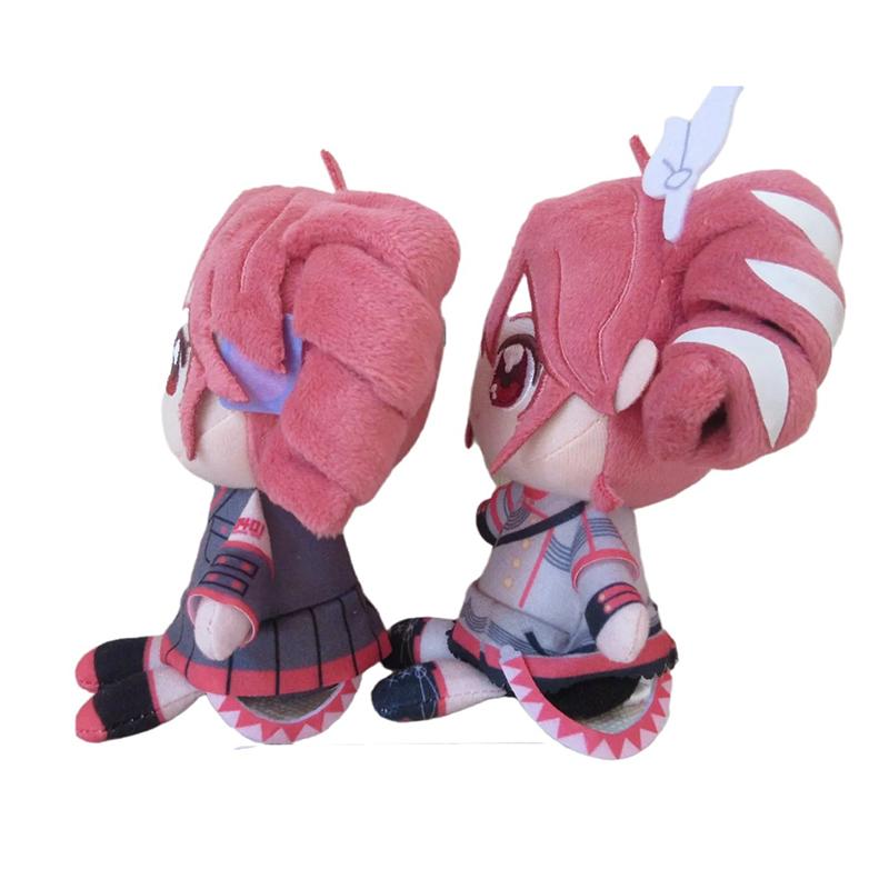 20cm Kasane Teto Plush Toy Soft Doll Stuffed Plushies Figure Anime Cosplay Cartoon Birthday Present Christmas Gift for Fans