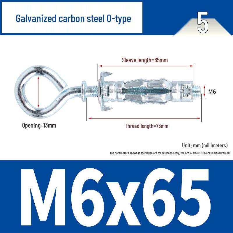 Plastic Petal Nut Expansion Screw for Hollow Sheet Metal - Fixed Lantern Rivet Expansion Bolt