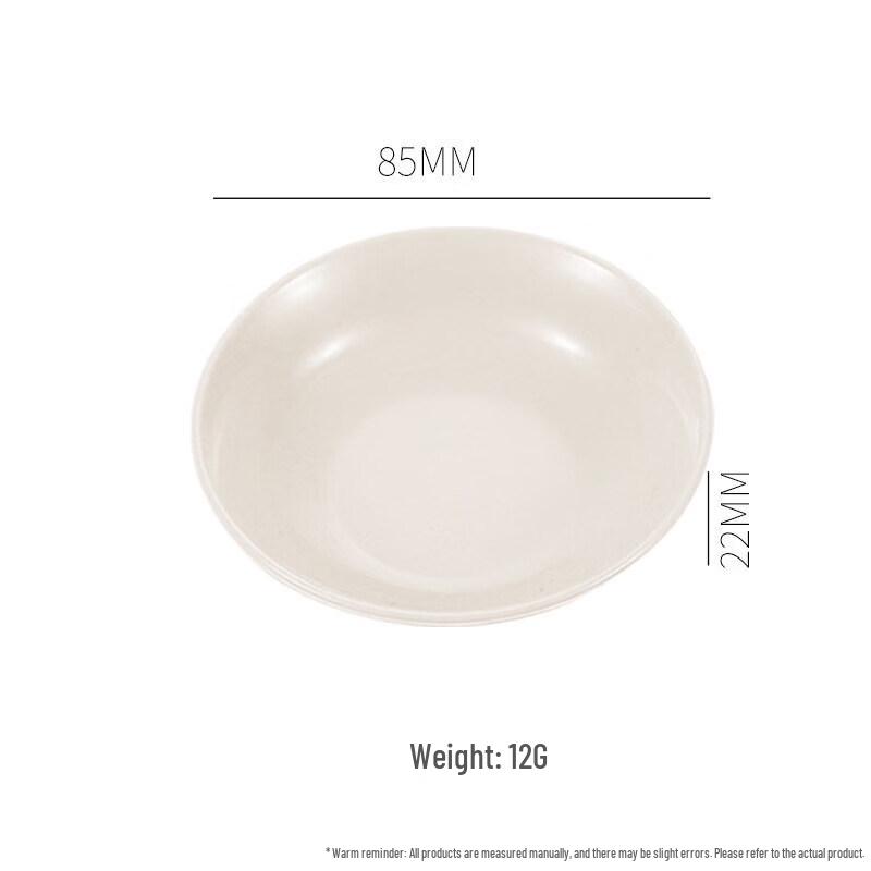 Eco-Friendly Disposable Wheat Straw Plate