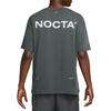 Nike Nocta Collaboration Logo Crewneck Casual Short-Sleeve T-Shirt Unisex Gray