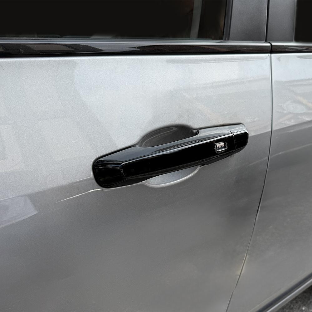 Car Decorative Strips For Chevrolet Equinox 2026 2026 Carbon Fiber Bright Black Car Exterior Door Handles Trim Cover LHD