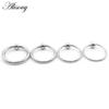 Alisouy 1st G23 Titanium Captive Hoop BCR Ögonbryn Tragus Stängning Bar Läppar Näsringar Öronsegment Piercing Kroppssmycken
