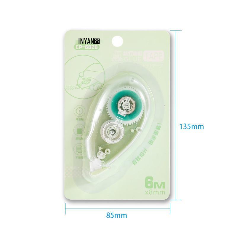 Double-Sided Transparent Dot Tape: High Viscosity Correction Tape, Cute Student Stationery