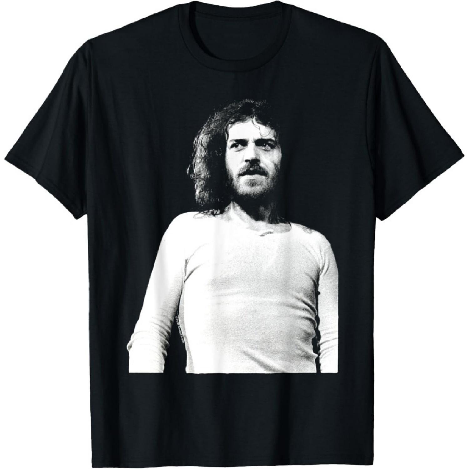 

Singer Joe Cocker Live Shot Black And White By Everard Smith T-Shirt S чёрный