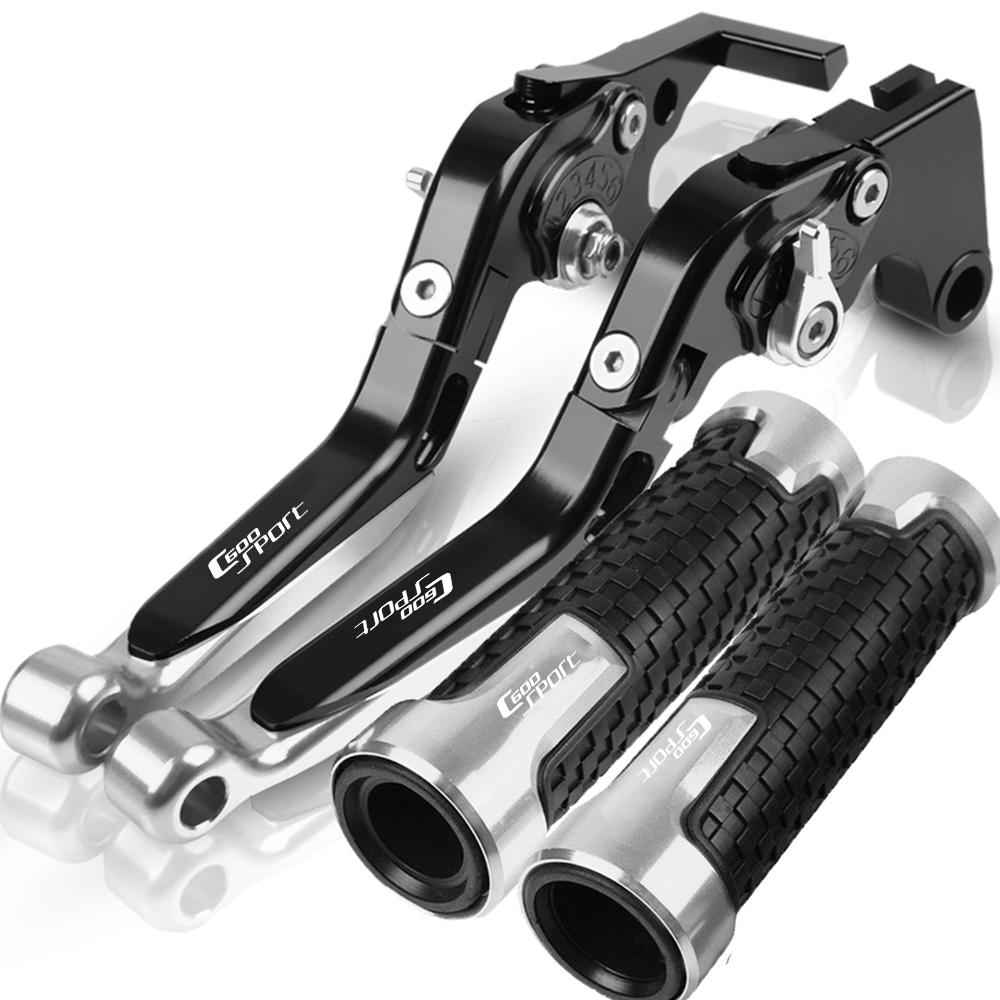 For BMW C600SPORT C 600 SPORT 2011-2015 Motorcycle Adjustable C600 SPORT Brake Clutch Levers Handlebar Handle Bar Grips