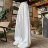 Spring and Summer Floor-mopping Pants Sweatpants Women's Lazy Style High-waisted Wide-leg Pants Drape Versatile Elastic Waist Casual Pants Women