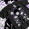 Mob Psycho 100 Tshirt Unisexga Strip Dimple Cast Anime Unisexga Gift Shirt All Size