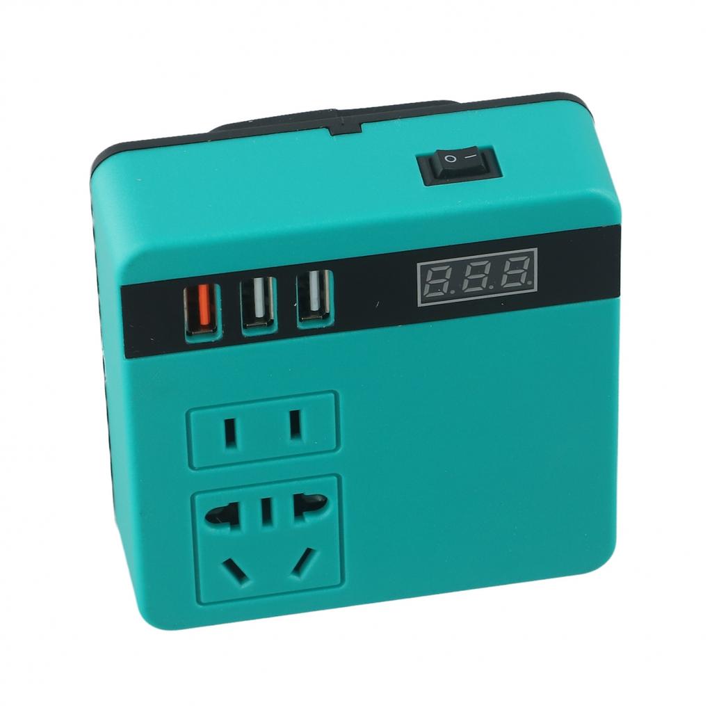 Compact 220V Lithium Battery Inverter with Real Time Current Monitoring