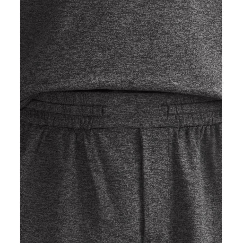Lululemon Soft Jersey Short 7  Heathered Black Heathered Graphite Grey