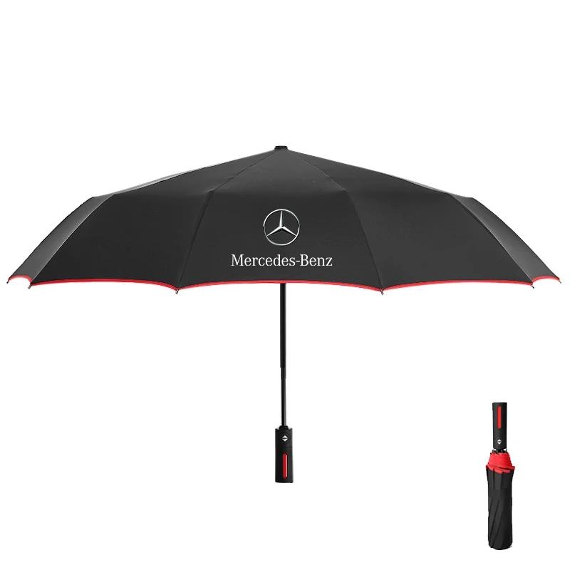 Do Mercedes-Benz Klasy C E S V A B R GLC SLK SL Vito GLE A45 C43 CLA GLA GLB Samochodowy Automatycznie Składany Wiatroodporny Parasol Przeciwsłoneczny