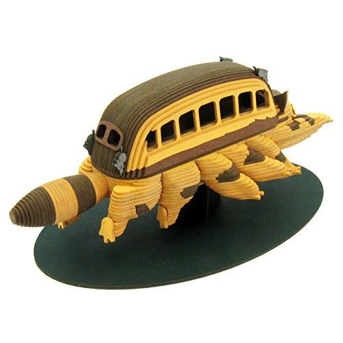 Sankei Miniature Art Kit Studio Ghibli Series My Neighbor Totoro Cat Bus Non-Scale Paper Craft MK07-23