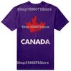 Funny Canada Maple Leaf Heartbeat T Shirts Cotton Streetwear Short Sleeve Gifts Mens Fashion Casual Loose Canadian T Shirt