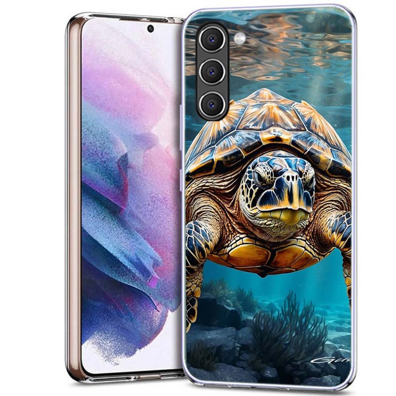 Marine Organisms, Sea Turtles, And Animals Phone Case for Samsung A54 A14 A24 A34 A17 A37 A57 A55 A35 A25 A15 A13 A23 A33 A53 A0