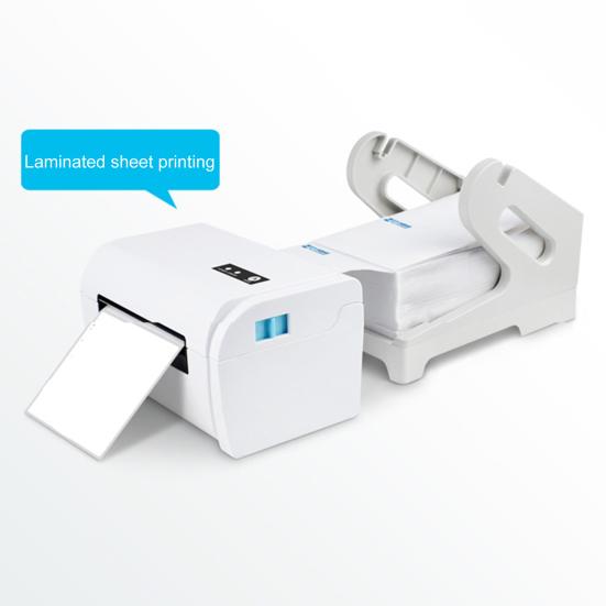 Thermal Label Printer Direct Thermal High Speed Printer Low Noise Apply to Labeling,Compatible with Window Bluetooth/USB Wireless Sticker Printer Maker 110±0.5mm Android iOS Thermal Label Printer Direct Thermal High Speed Printer Low Noise Apply to Labeling,Compatible with Window Bluetooth/USB Wireless Sticker Printer Maker 110±0.5mm Android iOS