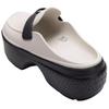 Crocs Stomp Loafer Linen Black Men Sneakers Cream 209937-1HR