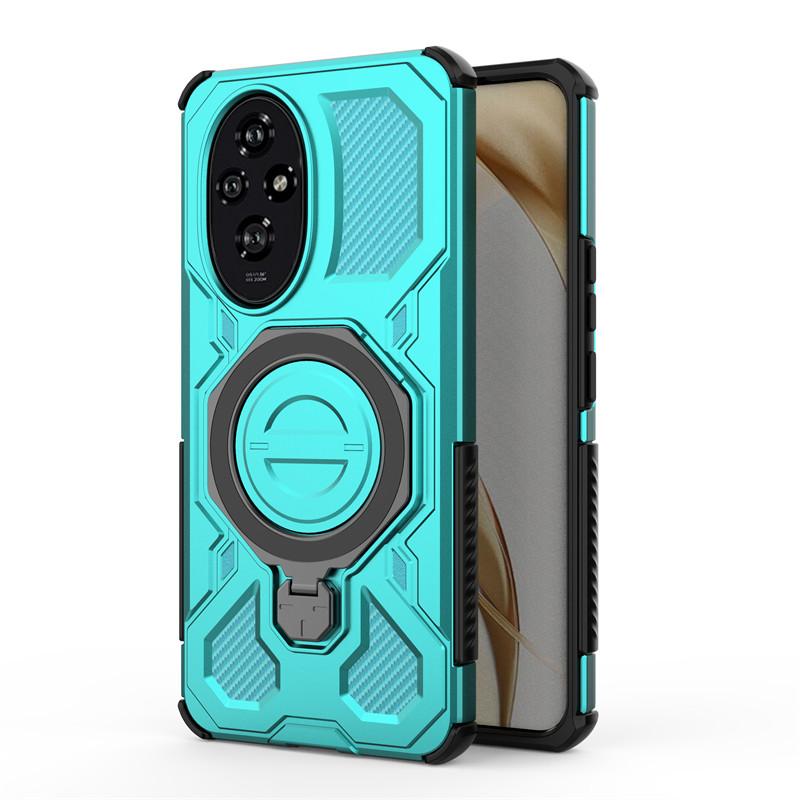 For Honor 200 Case Honor 200 5G Cover Holder Magnetic Wireless Charging Bumper Shield Protective Phone Cases On Honor 200 Funda