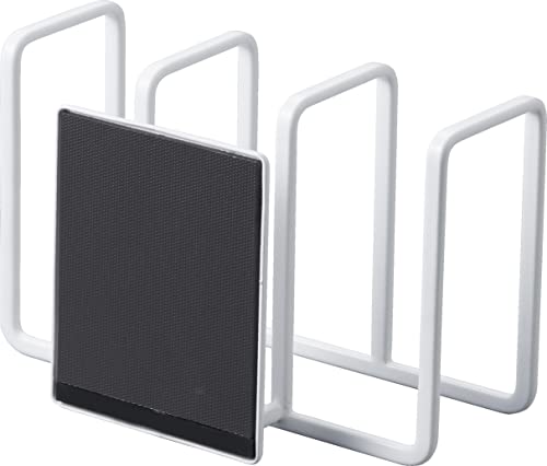 Suport magnetic pentru burete Yamazaki Jitsugyo 3282 3 rânduri Alb Aproximativ. L12,5 x A7 x H8,5 cm Suport pentru burete turn ușor de curățat