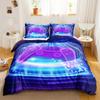 Games Duvet Cover Set Gradient Gaming Comforter Cover for Kids Teen Gamepad Bedding set Neon Games Polyester Qulit Cover