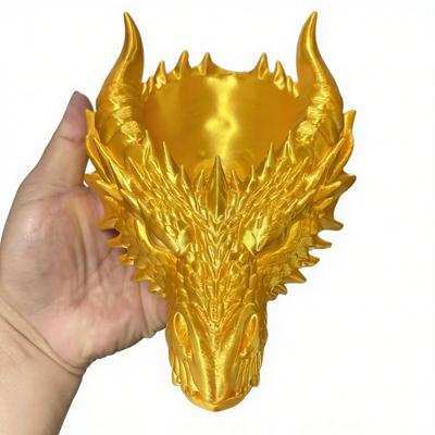 2026 New Cross Border Gothic Dark Style Dragon Shaped Desktop Storage Tray, Home Foyer Living Room Decoration Candle Table