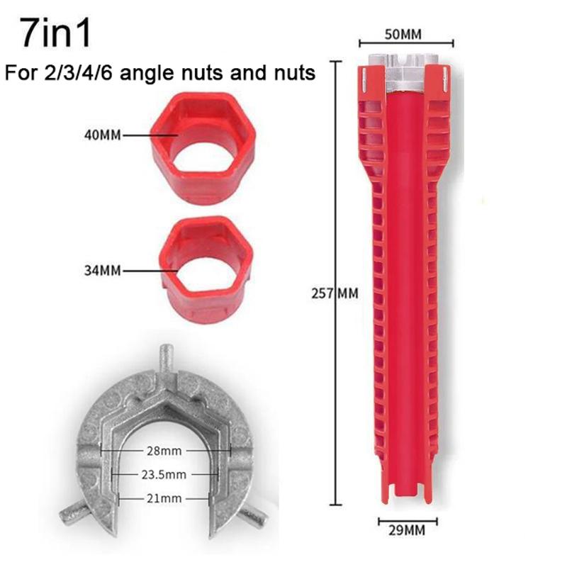 Multifunctional Sink Repair Wrench For Reparing & Assembly Faucet, Water Heater