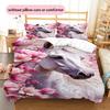 1PC Horse Bedding Quilt Set Quilt Cover Pillowcase Home Decoration Birthday Gift (1 * duvet cover + 2 * pillowcase, without core)