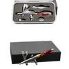 SJ-81 Airbrush: 0.3 Caliber, Replaceable Paint Cup, Adjustable Hand Feel & Double-Action Pressure