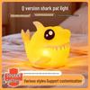Rechargeable Shark Tap Night Light - Q Version Bedside Atmosphere Lamp