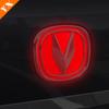 dnprv2 For Changan cs55 plus accessories cs55plus 2025 2024 Car Reflective Emblem, Warning Emblem, Front And Rear Emblem Modification