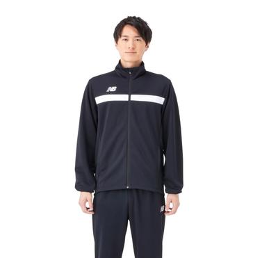 Men's Soccer Football Warm-Up Jersey Top Jacket (JMJF9403) Black Size L