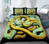 3D Printed Snake Style Bedding Set Duvet Cover Bedroom Comforter Covers Single Twin King Size Quilt Cover Home Textile