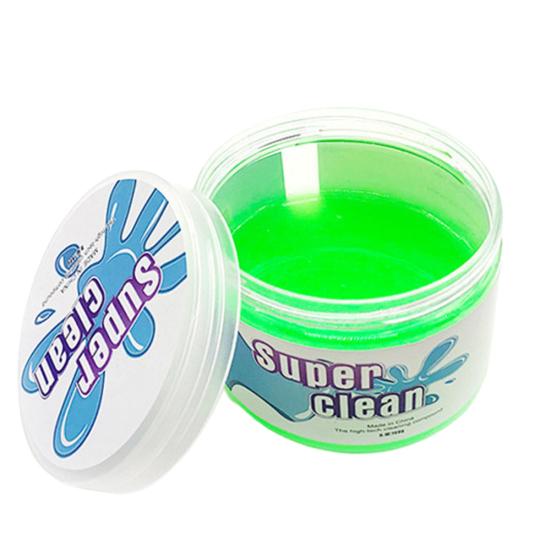 

Автомобильный воздуховод, компьютерная клавиатура, удаление пыли, грязь, мягкий гель, инструмент для очистки грязи зелёный