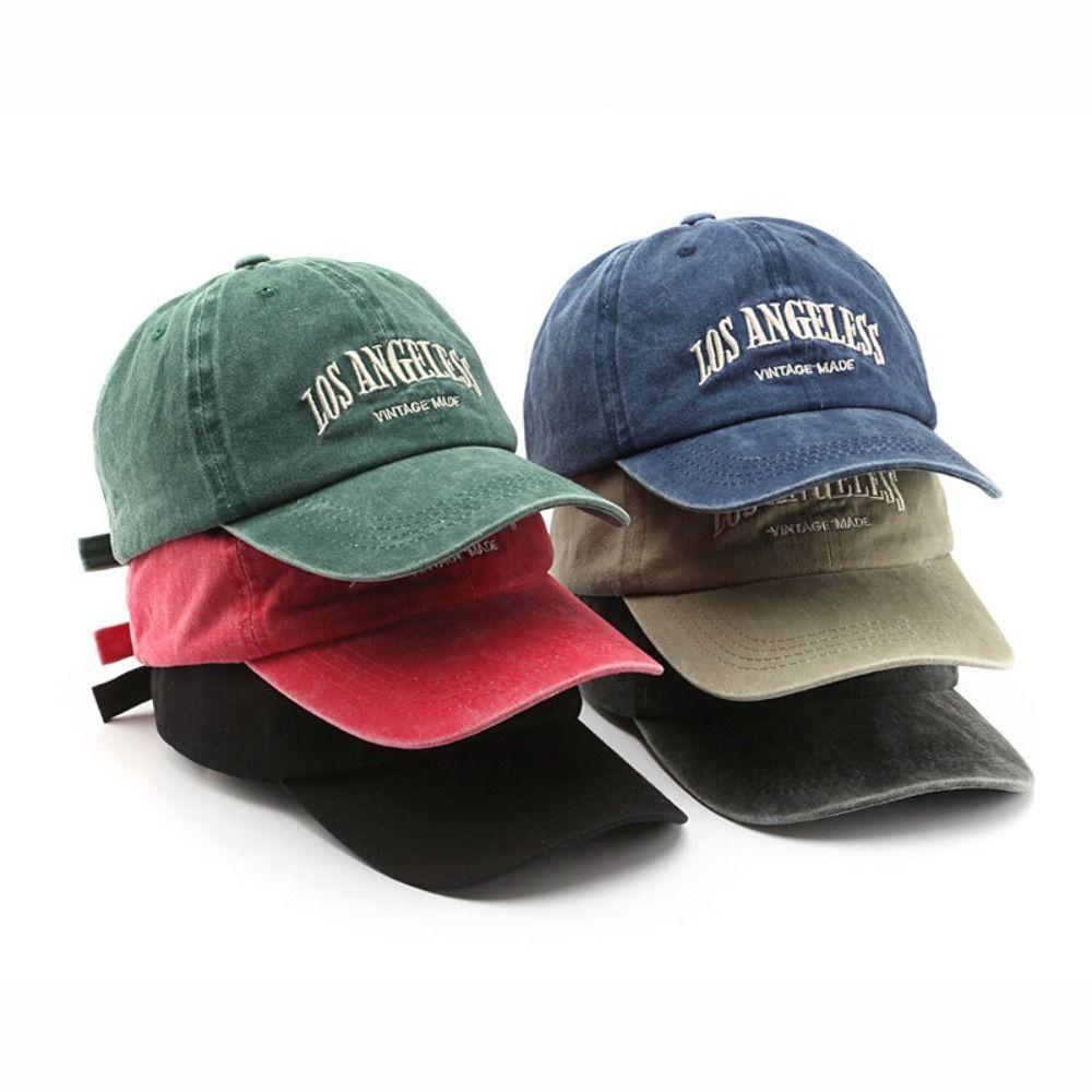 Fashion Cotton Baseball Cap Unisex Retro Casual Embroidery Hat Sun Hat