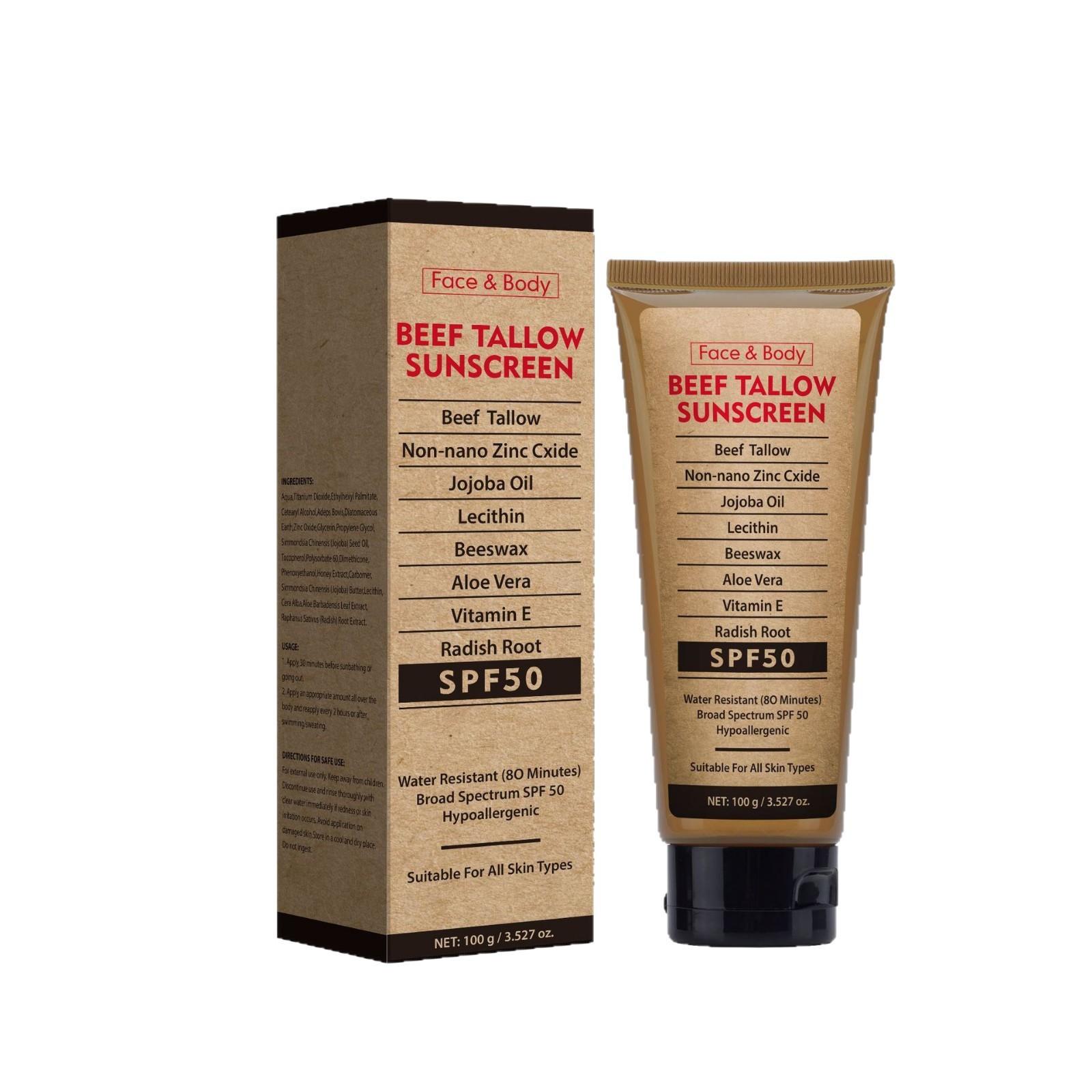 

Органический говяжий жир травяного откорма, защитный крем, водостойкий и УФ-защитный лосьон для тела, увлажняющий крем One Size