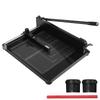 17inch Heavy Duty Paper Cutter with Double Safety Protection 400 Sheets Capacity for Classroom Crafting Cardstock Art Projects