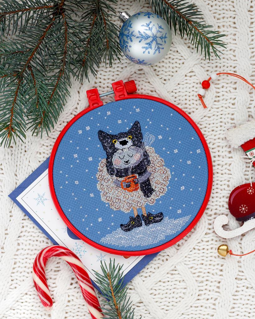 Kreuzstichset Abris Art Wintermärchen