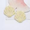 12Pcs Glitter Shell Patches Appliques DIY Crafts Sewing Supplies Headwear Hat Decor Scrapbooking