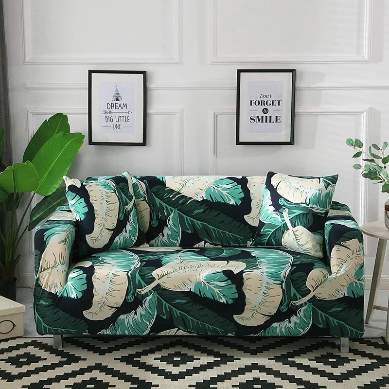 Geometry Elastic Stretch Sofa Cover Slipcovers All-Inclusive Couch Cover For Different Shape Sofa Chair L-Style Need 2Sofa Cover