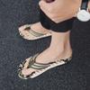 Men's Massage Flip Flops Summer Oudoor Beach Shoes Fashion Light Non Slip Bathroom EVA Slides Shoes for Men Soft Sole Slippers