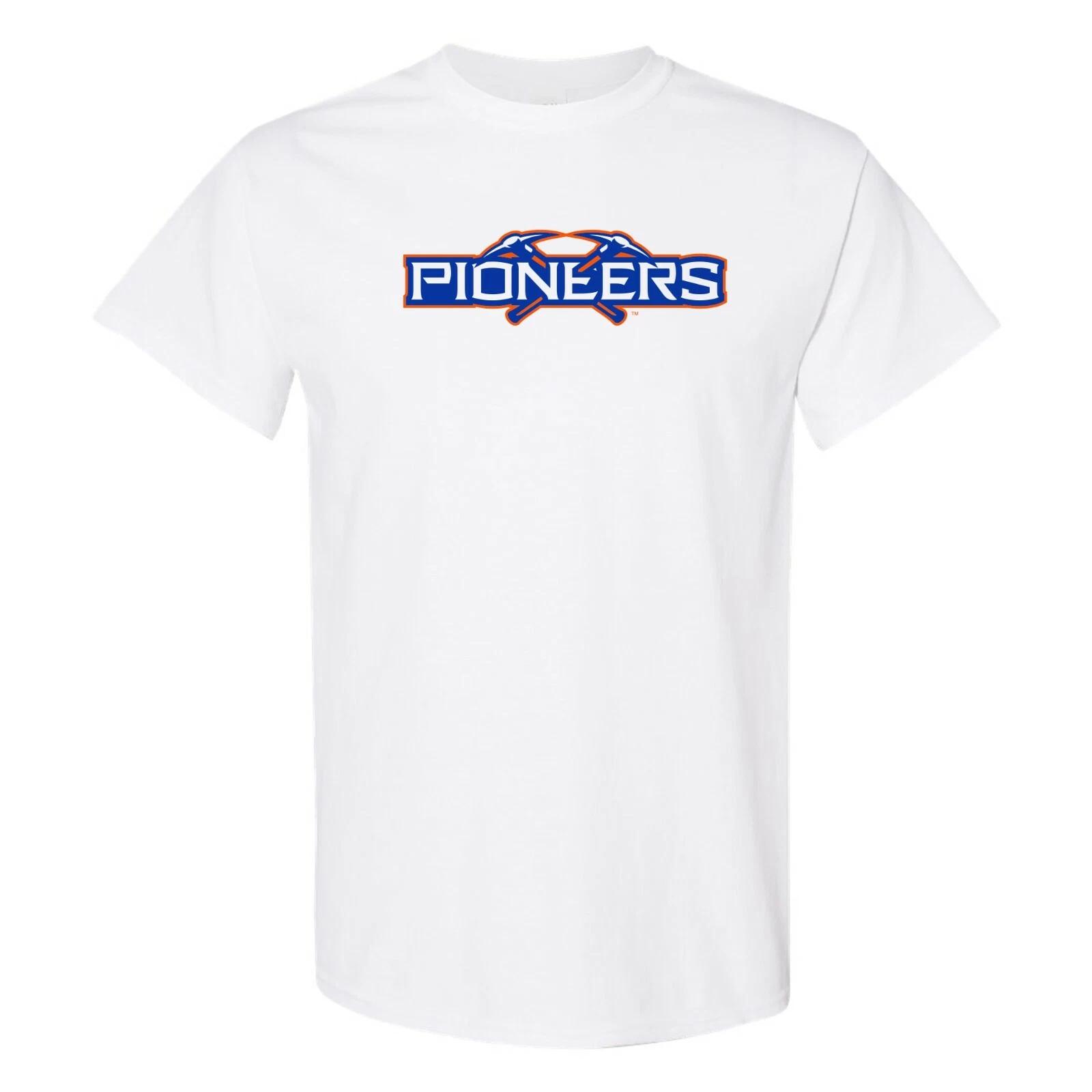 Wisconsin-Platteville Pioneers Basic Block Short Sleeve T-Shirt - White 4XL