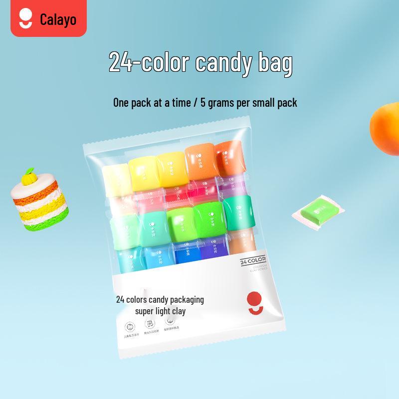 Kale You 24-Color Modeling Clay Set for Kids - Large Pack of Popular Play-Doh for Primary Students