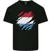Torn Flag Luxembourg Unisexs Light Cotton TShirt