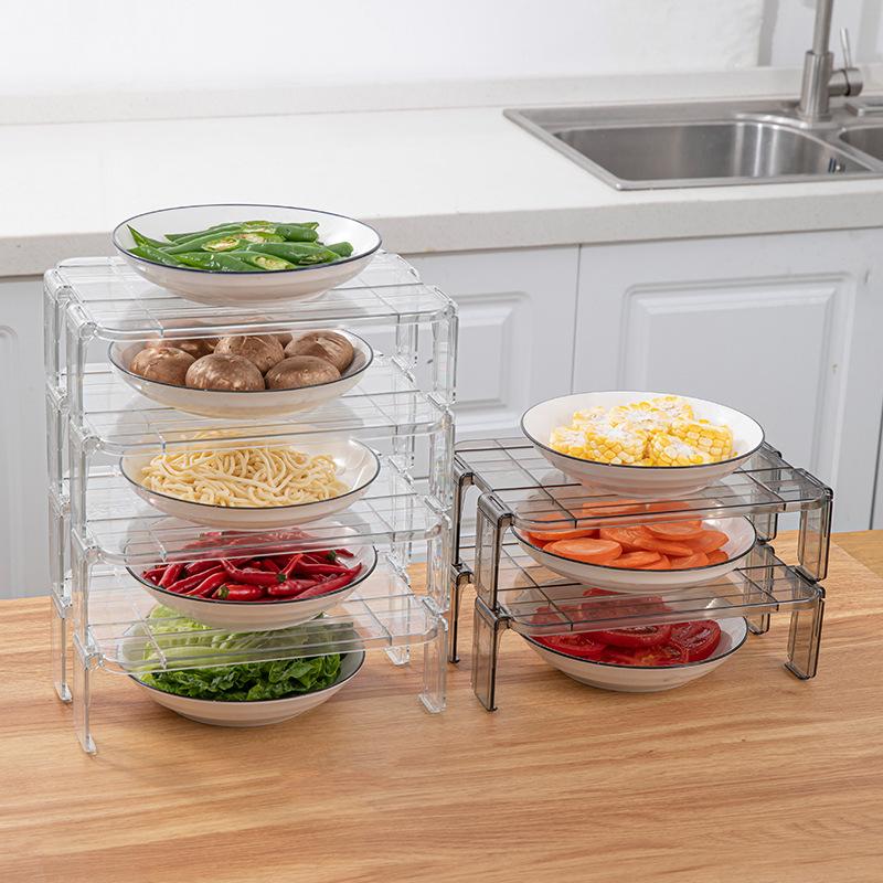 There Are Multiple Layers of Bowl Racks and Seasoning Bottle Storage Racks Inside The Refrigerator's Shelves